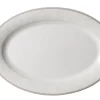 Ritzenhoff & Breker Servierplatte ISABELLA oval cremeweiß