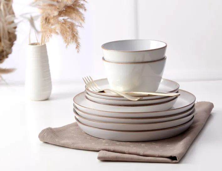 Ritzenhoff & Breker Speiseteller VISBY weiß