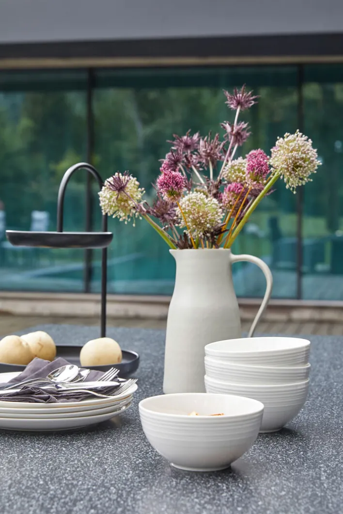 Ritzenhoff & Breker Speiseteller LEVI 6er Set weiß