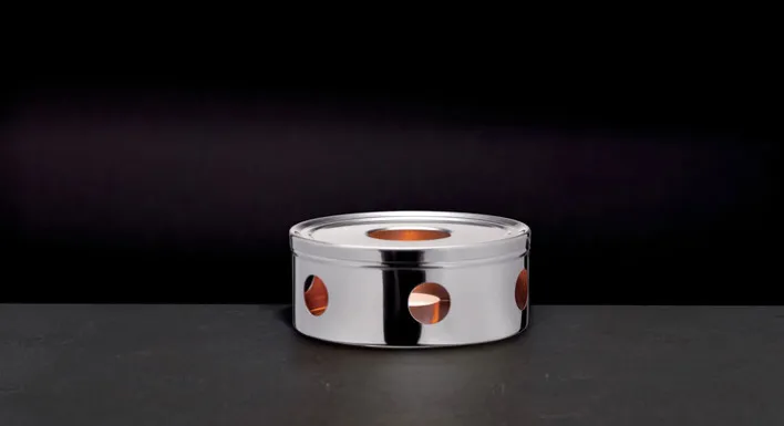 Ritzenhoff & Breker Stövchen JASMIN silberfarbig