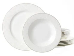 Ritzenhoff & Breker Tafelservice ISABELLA 12-teilig cremeweiß