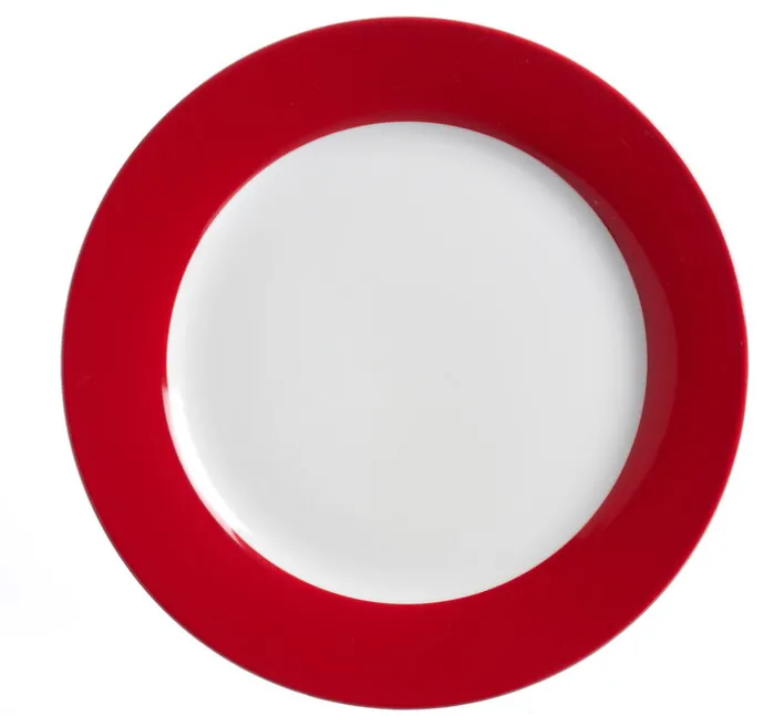 Ritzenhoff & Breker Teller flach DOPPIO 6er Set rot