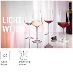 RITZENHOFF Weinglas Set LICHTWEISS 8-teilig