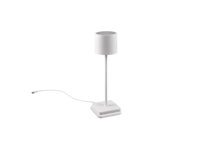RL Akku LED Tischlampe FERNANDEZ weiß