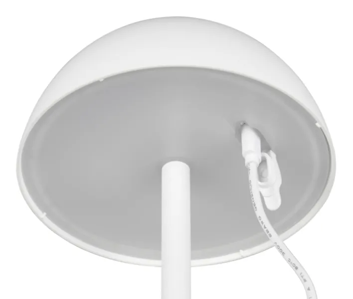 RL Akku LED Tischlampe RICARDO weiß