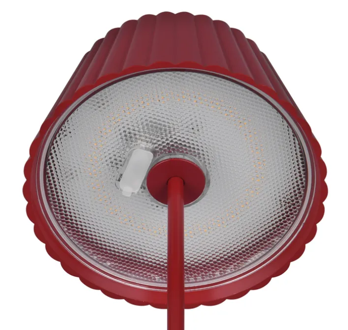 RL Akku LED Tischlampe SUAREZ 2-teilig rot