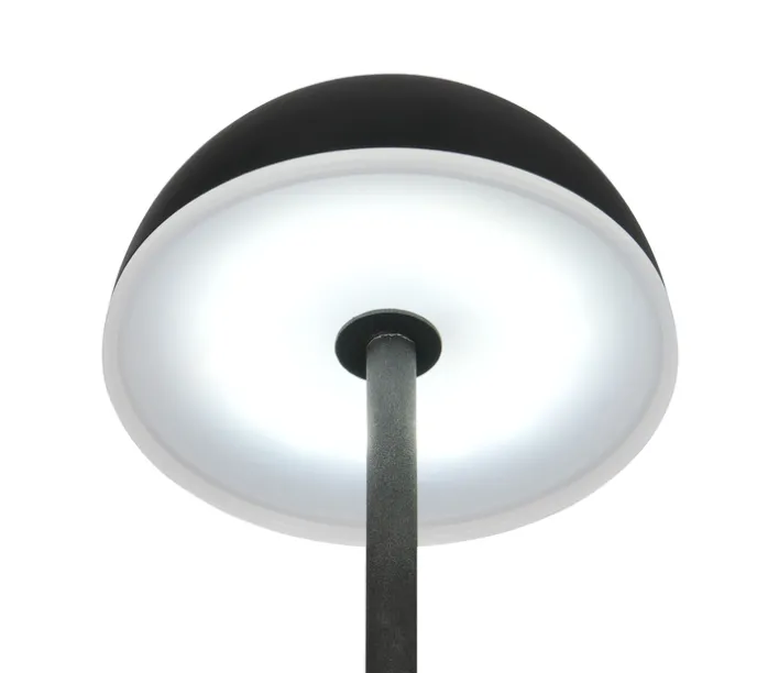 RL Akku LED Tischleuchte TEMBO, Kunststoff, Höhe 28,3 cm Schwarz