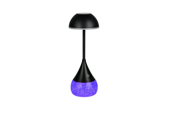 RL Akku LED Tischleuchte TEMBO, Kunststoff, Höhe 28,3 cm Schwarz