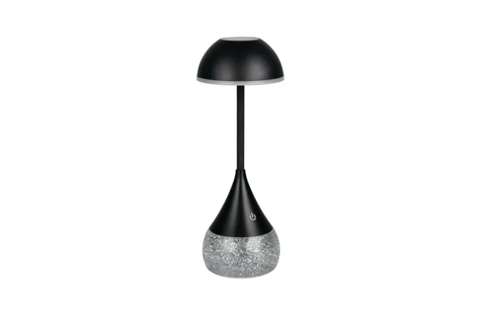 RL Akku LED Tischleuchte TEMBO, Kunststoff, Höhe 28,3 cm Schwarz