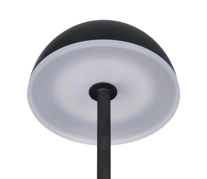 RL Akku LED Tischleuchte TEMBO, Kunststoff, Höhe 28,3 cm Schwarz