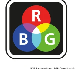 RL LED Deckenlampe ARRIBO schwarz