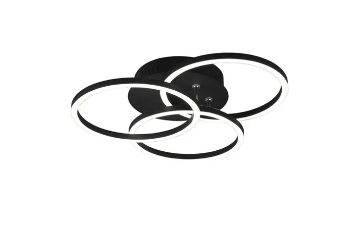 RL LED Deckenlampe CIRCLE schwarz