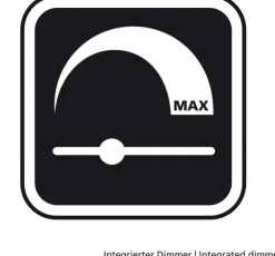 RL LED Deckenlampe LUKIDA mit Fernbedienung 38 cm Kunststoff weiß