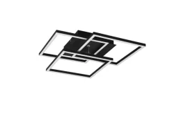 RL LED Deckenlampe MOBILE 39 x 42 cm schwarz