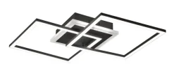 RL LED Deckenlampe VENIDA 35,5 x 57,5 cm schwarz