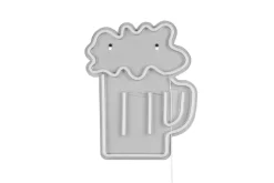 RL LED Dekoleuchte, Kunststoff, 29,5 x 36 x 1,6 cm Mehrfarbig