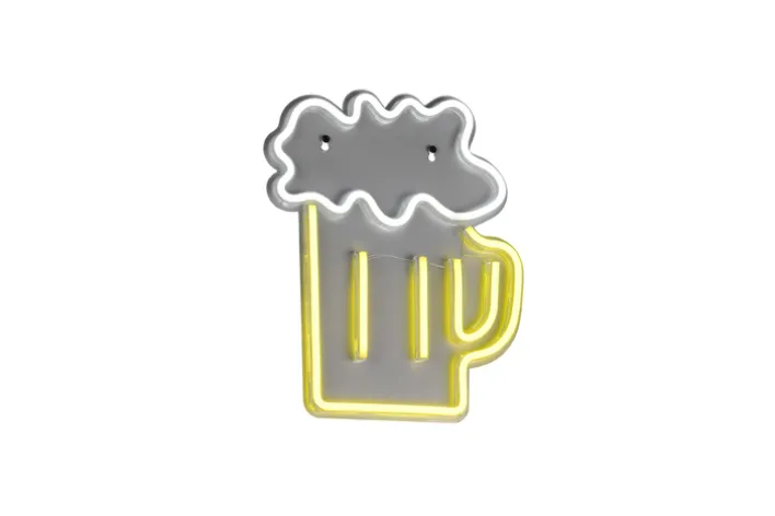 RL LED Dekoleuchte, Kunststoff, 29,5 x 36 x 1,6 cm Mehrfarbig