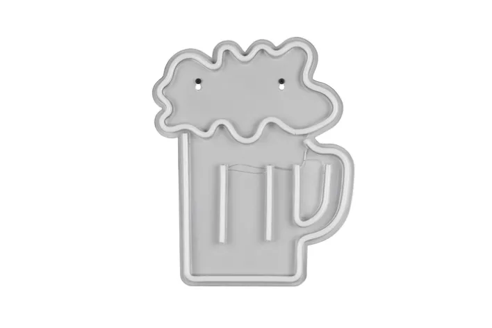 RL LED Dekoleuchte, Kunststoff, 29,5 x 36 x 1,6 cm Mehrfarbig