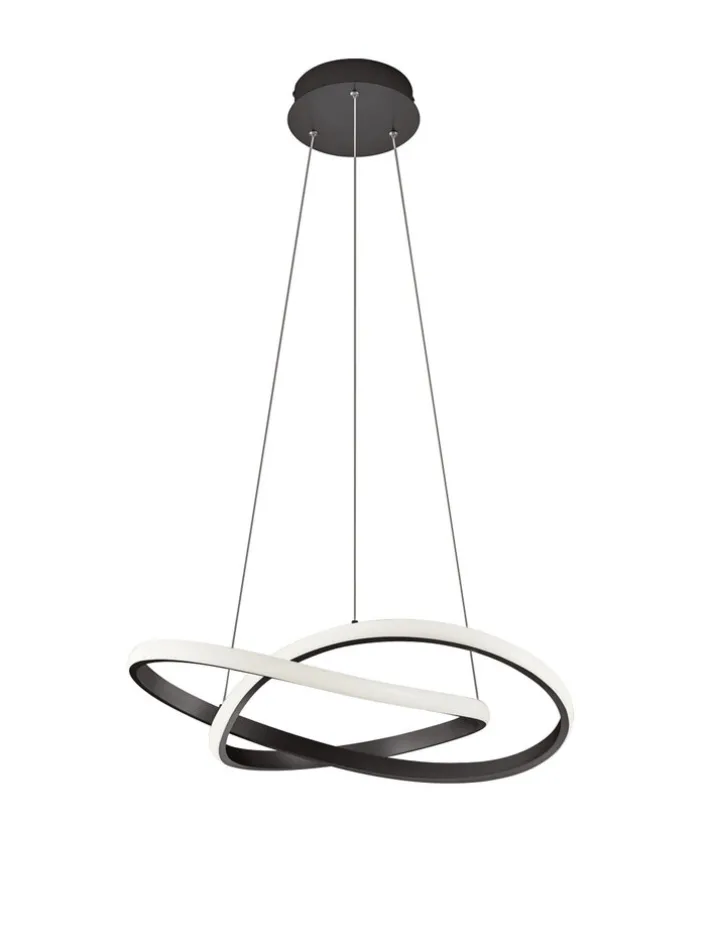 RL LED Pendellampe COURSE schwarz