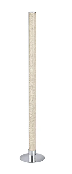 RL LED Stehlampe LEIA mit Fernbedienung 104 cm Metall/Acryl chromfarbig/transparent