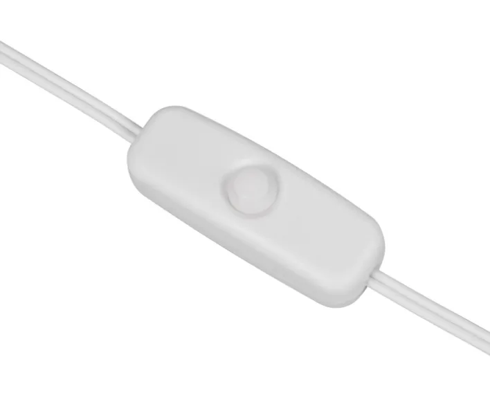 RL LED Tischlampe Lando, Metall, 28 x 28 x 12 cm Weiß