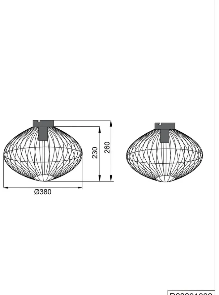 RL Retrofit Deckenlampe COBAIN X schwarz
