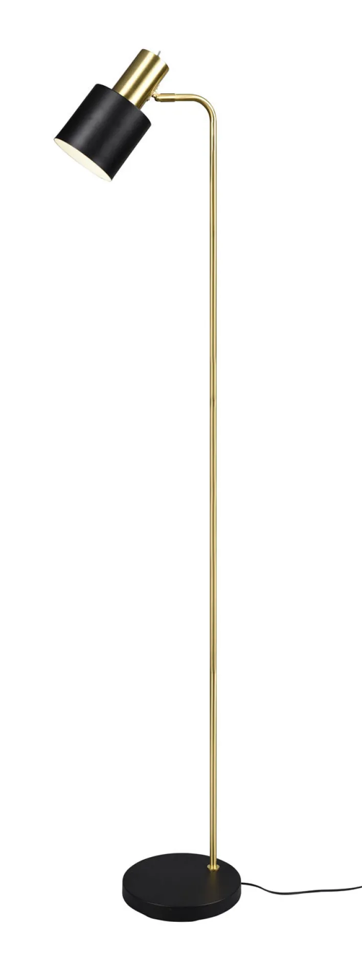RL Retrofit Stehlampe ADAM schwarz /messingfarbig