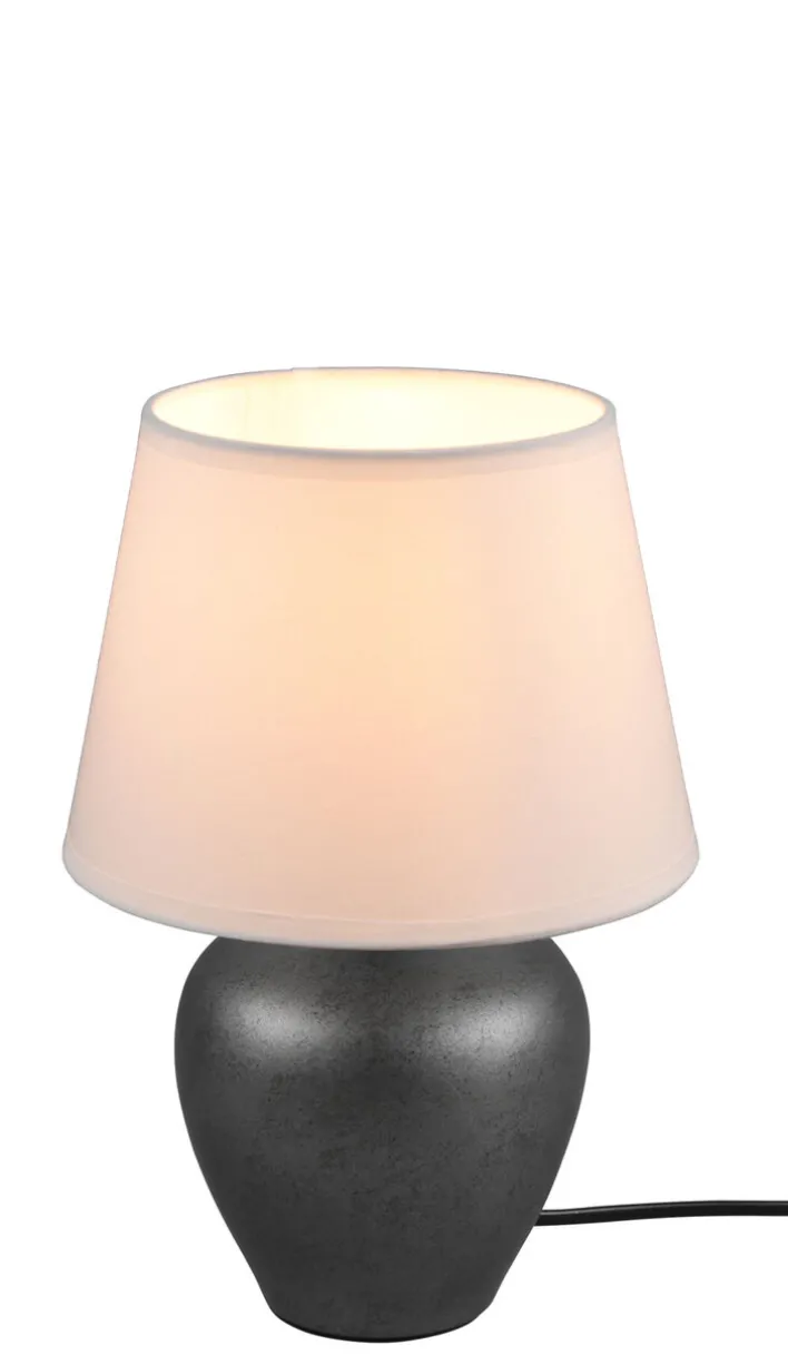 RL Retrofit Tischlampe ABBY 28 cm weiß