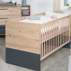 roba Babybett ARTESANA braun/ grau