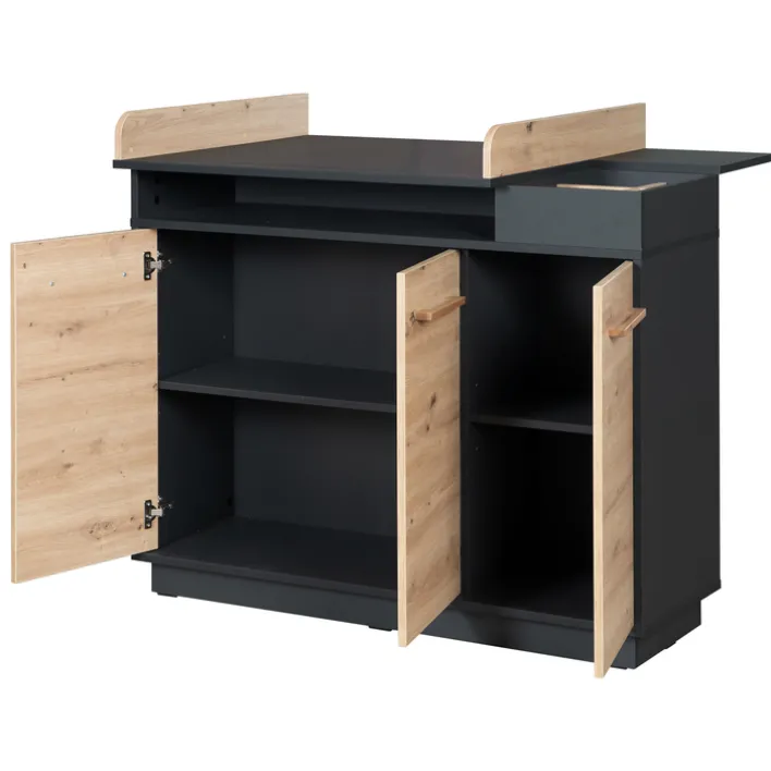 roba Wickelkommode LENN anthrazit