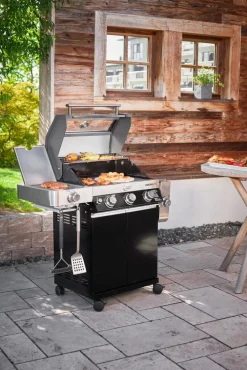RÖSLE Gasgrill VIDERO G3-S Vario+ schwarz