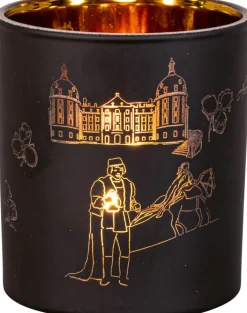 SAICO Teelichthalter DREI HASELNÜSSE FÜR ASCHENBRÖDEL 8x9 cm