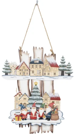 SAICO Wandobjekt WICHTELWEIHNACHT 3x29x36 cm