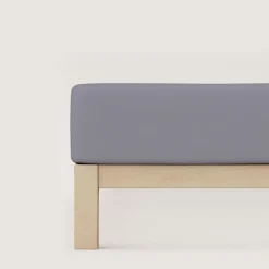 schlafgut Jersey-Spannbettlaken PREMIUM 180-200 x 200-220 cm grau