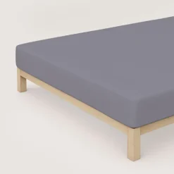schlafgut Jersey-Spannbettlaken PREMIUM 180-200 x 200-220 cm grau