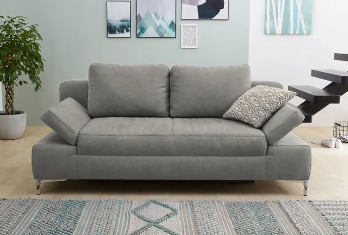 Schlafsofa JEFFREY hellgrau
