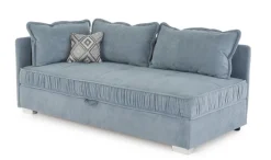 Schlafsofa LINA 207 cm aquablau