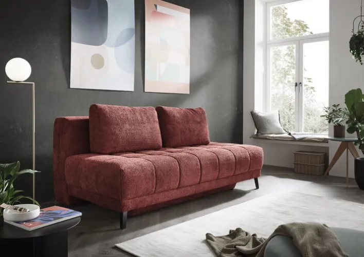 Schlafsofa LINDA rot