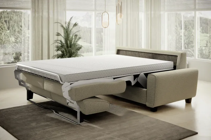 Schlafsofa PATRICIA beige