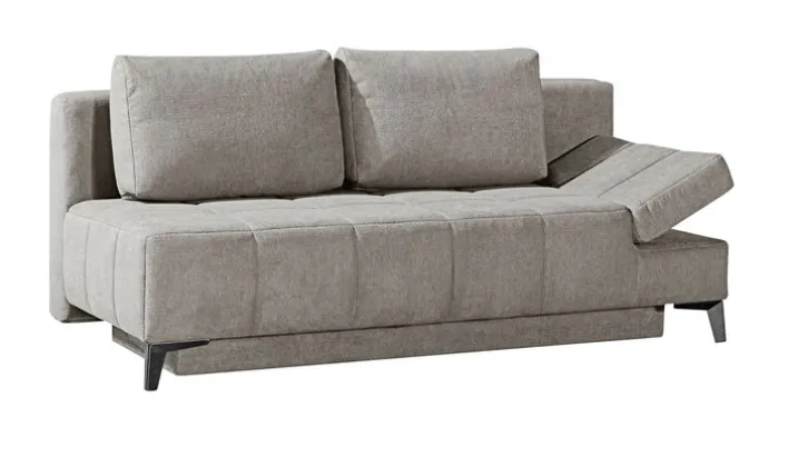 Schlafsofa TABBY III 204 cm hellgrau