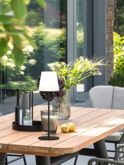 SCHÖNER WOHNEN-Kollektion Akku LED Tischlampe TALENT 38 cm mehrfarbig