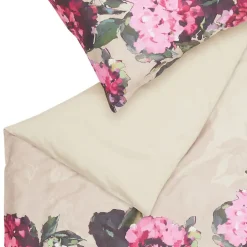 SCHÖNER WOHNEN-Kollektion Satin-Bettwäsche HORTENSIE 135 x 200 cm beige