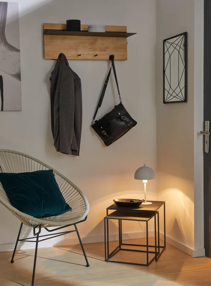 SCHÖNER WOHNEN-Kollektion Tischlampe KIA 33 cm weiß