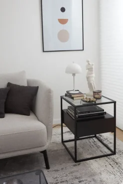 SCHÖNER WOHNEN-Kollektion Tischlampe KIA 33 cm weiß