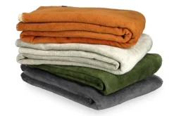 SCHÖNER WOHNEN-Kollektion Wohndecke NORDICA 150 x 200 cm stein/weiß