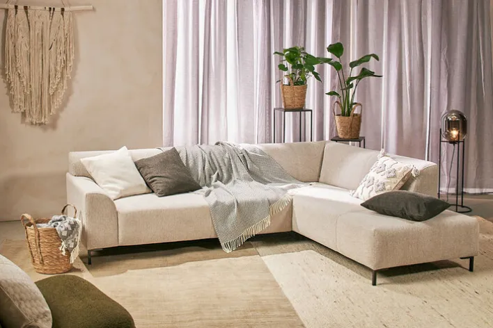 SCHÖNER WOHNEN-Kollektion Wohndecke ZEN 140 x 200 cm grau