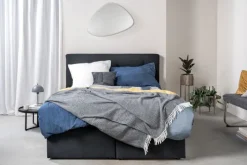 SCHÖNER WOHNEN-Kollektion Wohndecke ZEN 140 x 200 cm grau