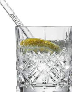 SCHOTT ZWIESEL Glastrinkhalm-Set 5-teilig - je 15 cm
