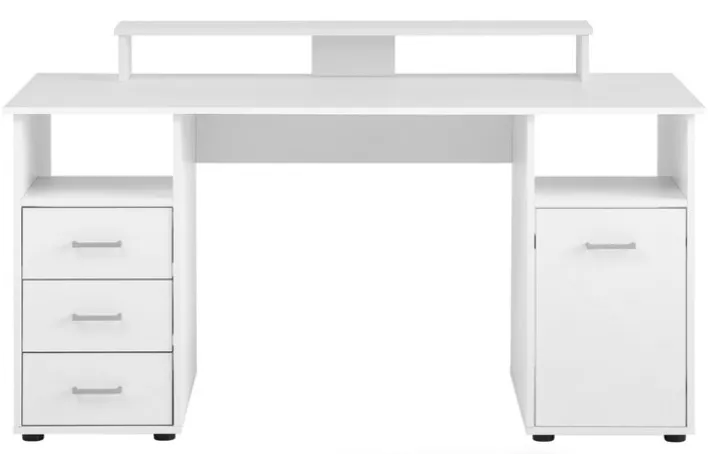 Schreibtisch NIELS 150 x 70 cm kreideweiß