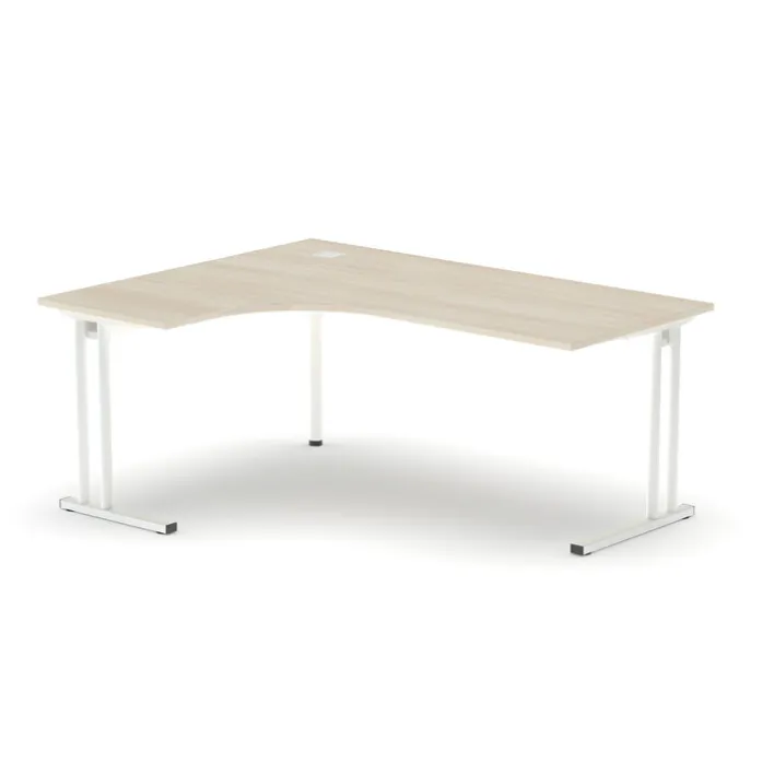 Schreibtisch Tischplatte Acacia Light ca. 180 x 140 cm